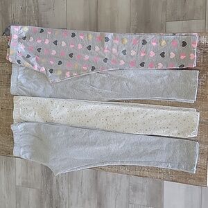 Carter's girls size 12 legging bundle